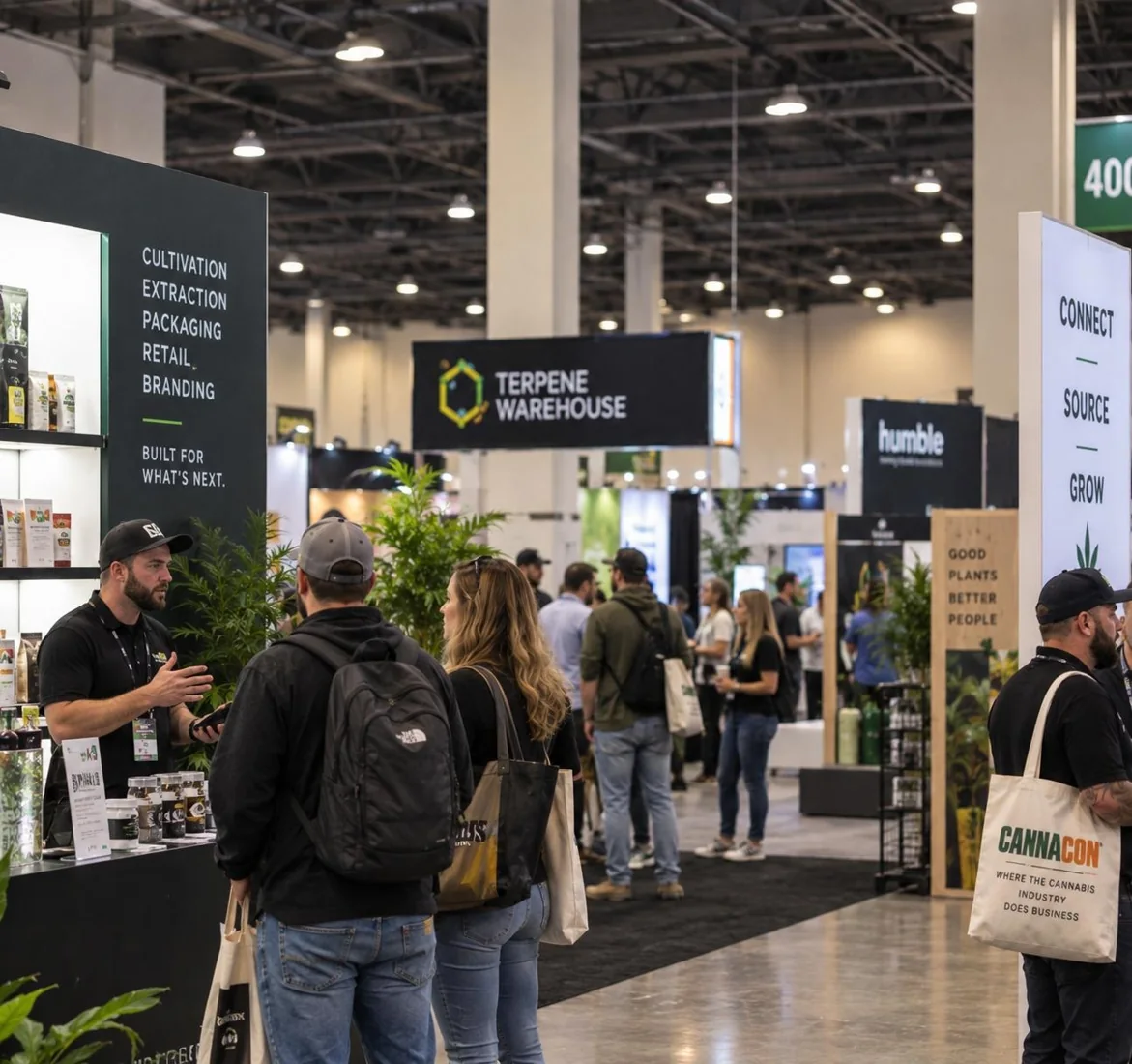 CannaCon show floor